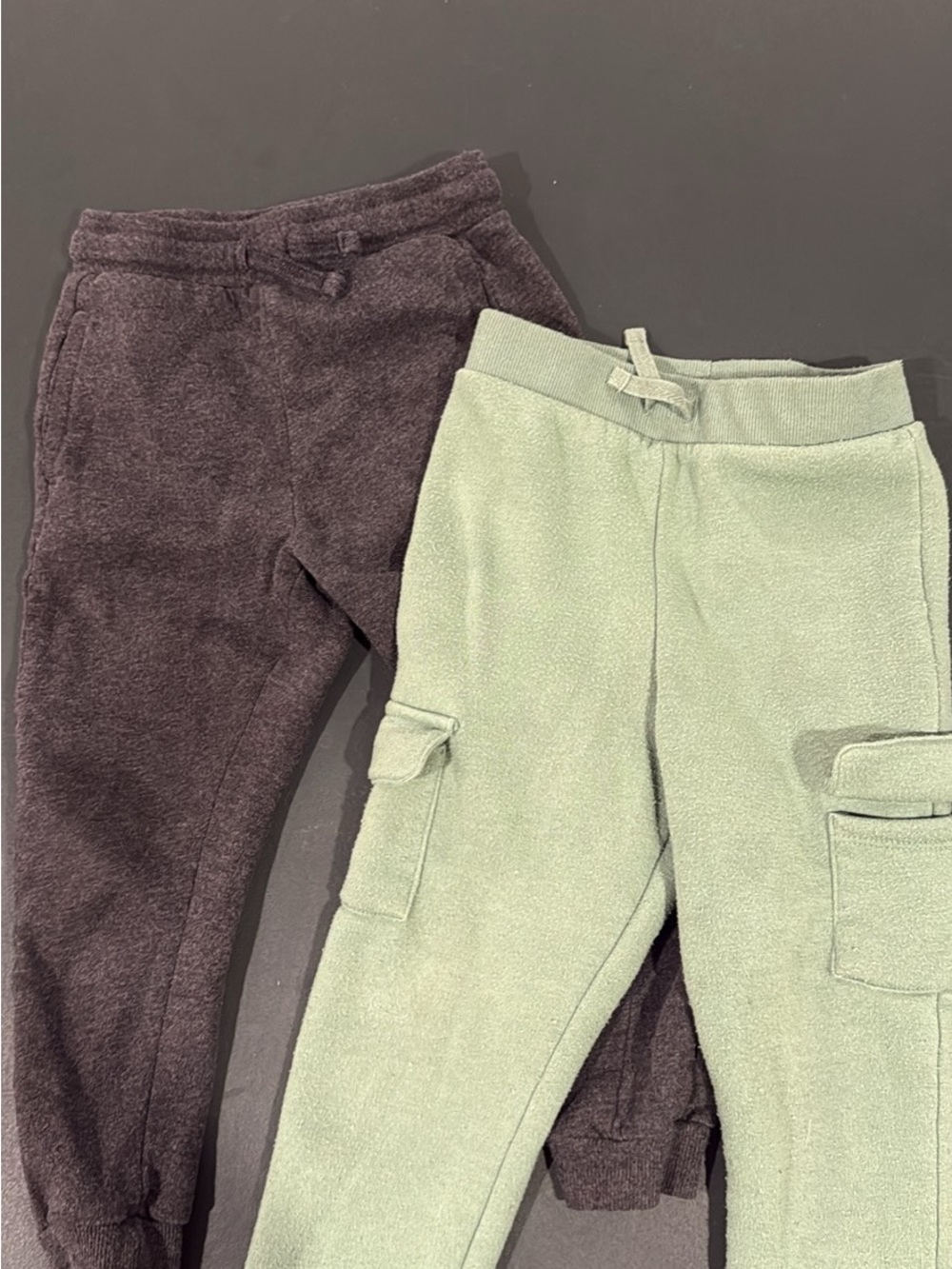 Disney Kids Cargo Joggers - Sage Green & Charcoal